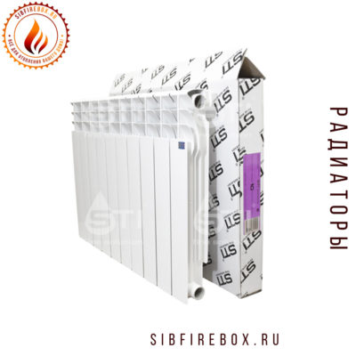 Биметаллический радиатор STI 500/80 10 сек.