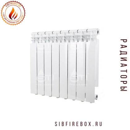 Алюминиевый радиатор 500/96 10 секций RUS (F) AL STI