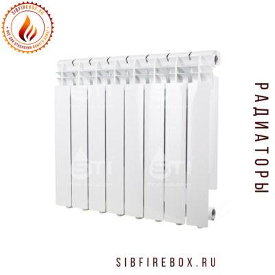 Алюминиевый радиатор STI RUS (F) 500/96 4 сек.