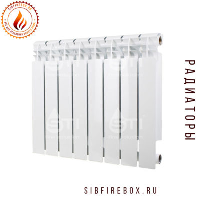 Биметаллический радиатор STI RUS (F) 500/100 12 сек.