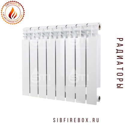 Биметаллический радиатор 500/100 6 секций RUS (F) BM STI