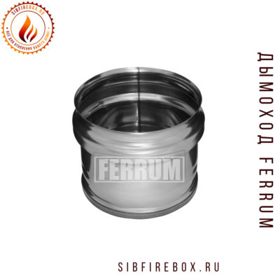 Заглушка Феррум М внешняя нержавеющая (430/0,5 мм) Ф115