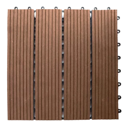 Террасная плитка Vandek ДПК Original Velvet Шоколад (300х300 мм.) Cm Decking