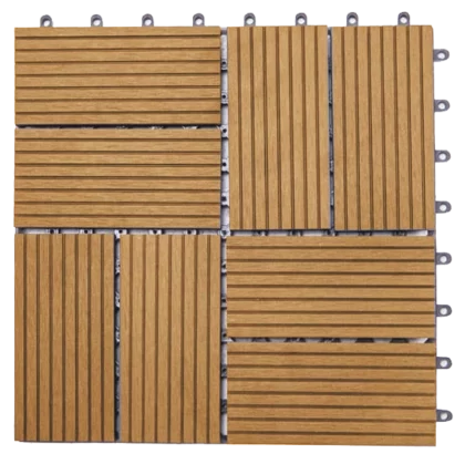 Террасная плитка Vandek ДПК Special Velvet Тик (300х300 мм.) Cm Decking