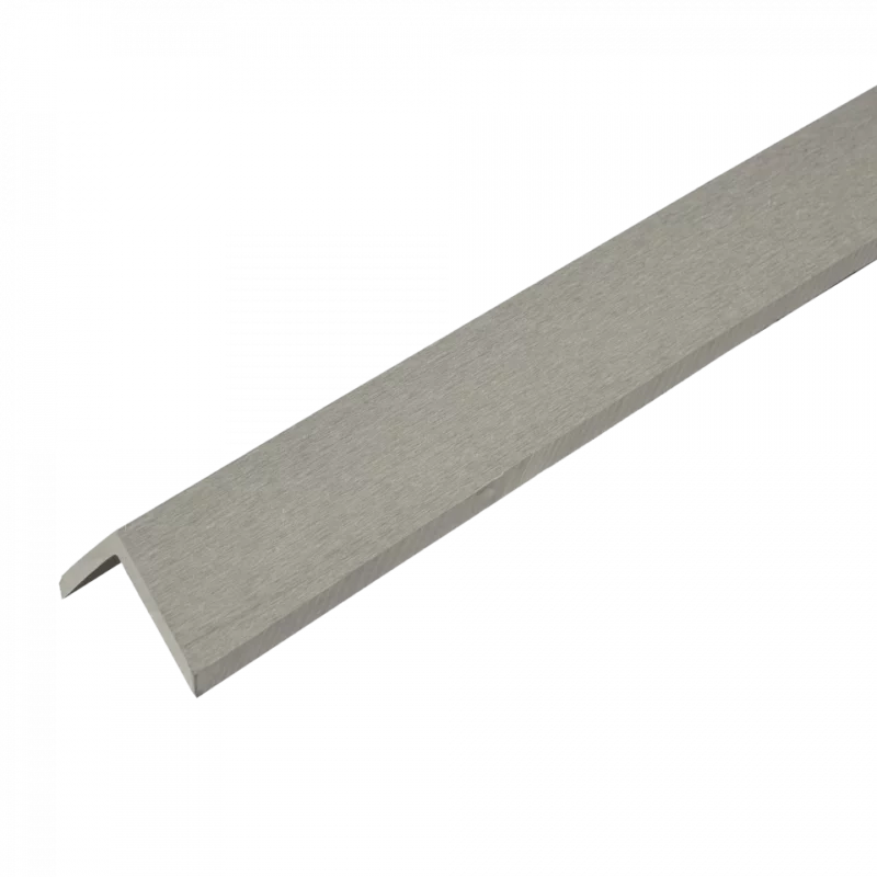 Угловой профиль для фасадной облицовки ДПК Ясень (2000х70х70 мм.) Cm Decking