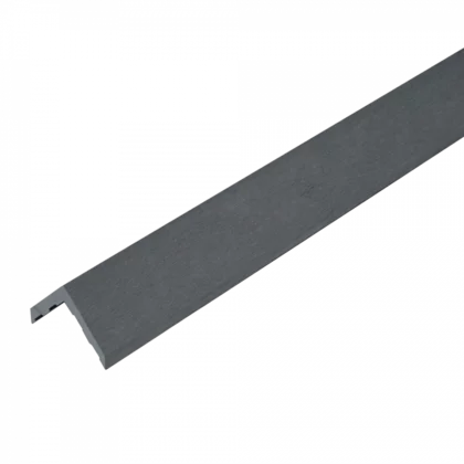 Угловой профиль для фасадной облицовки ДПК Эбен (2000х70х70 мм.) Cm Decking
